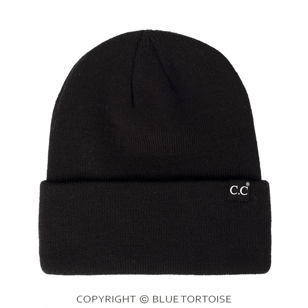 C.C Solid Cuff Beanie