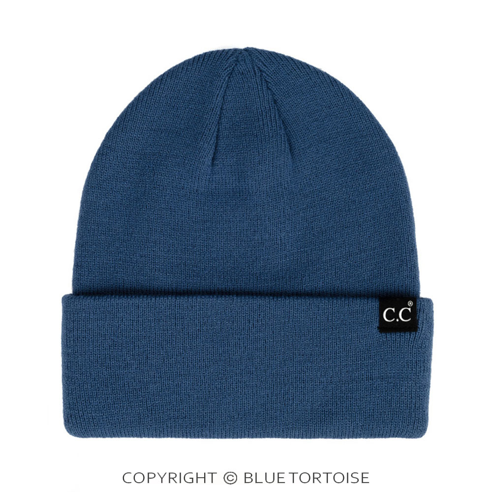 C.C Solid Cuff Beanie