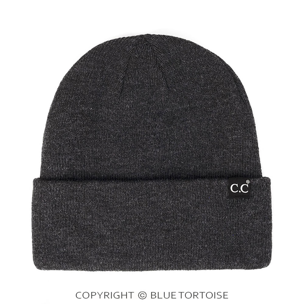 C.C Solid Cuff Beanie