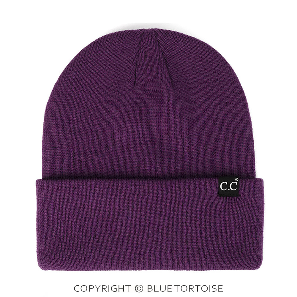 C.C Solid Cuff Beanie