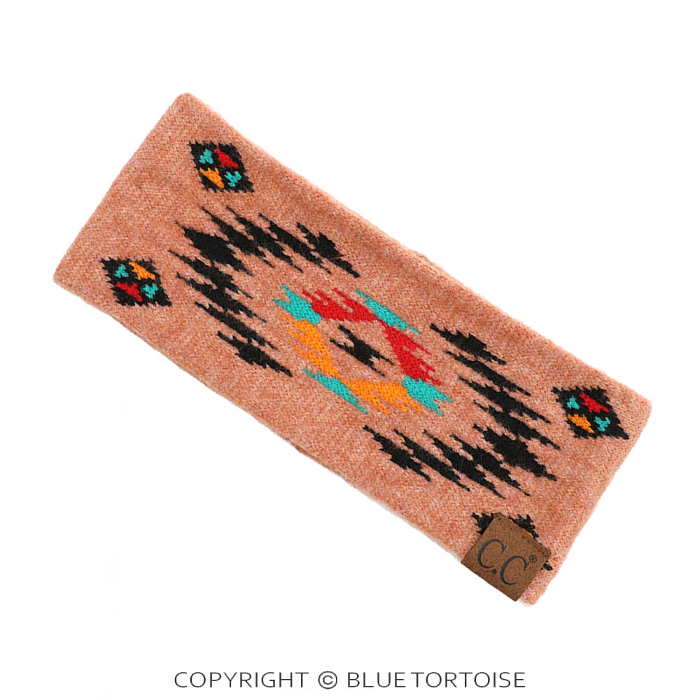 C.C Soft Aztec Pattern Headwrap