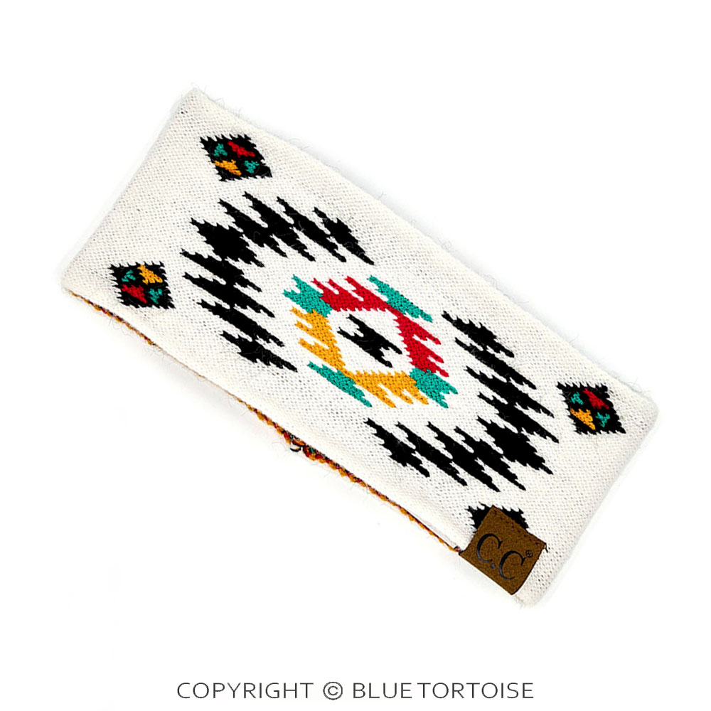 C.C Soft Aztec Pattern Headwrap