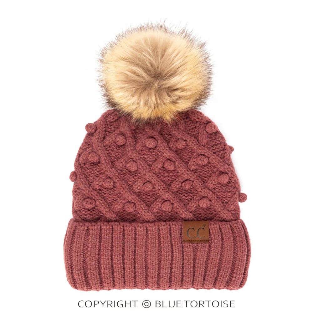 C.C Bobble Beanie Pom Hat