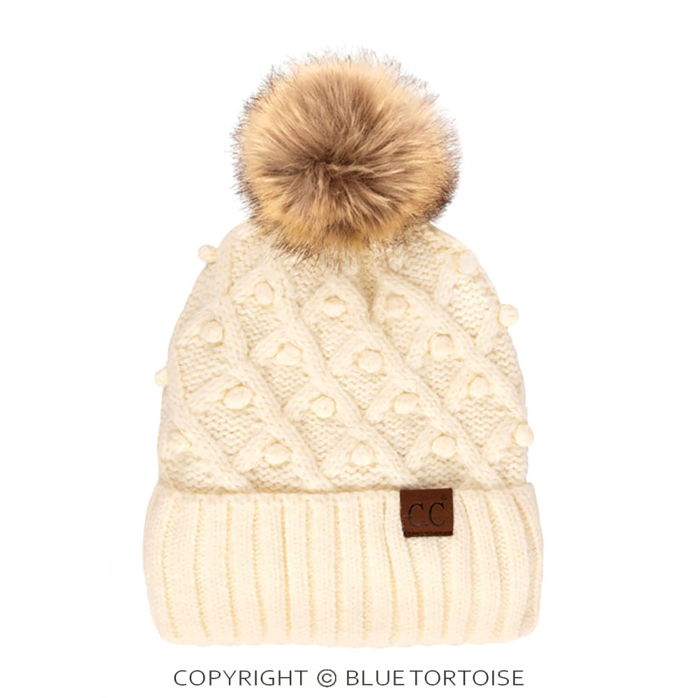 C.C Bobble Beanie Pom Hat