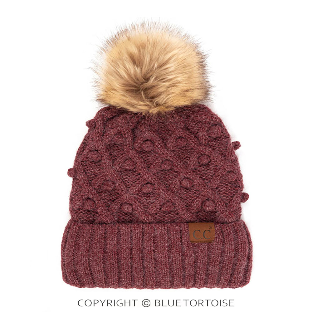 C.C Bobble Beanie Pom Hat