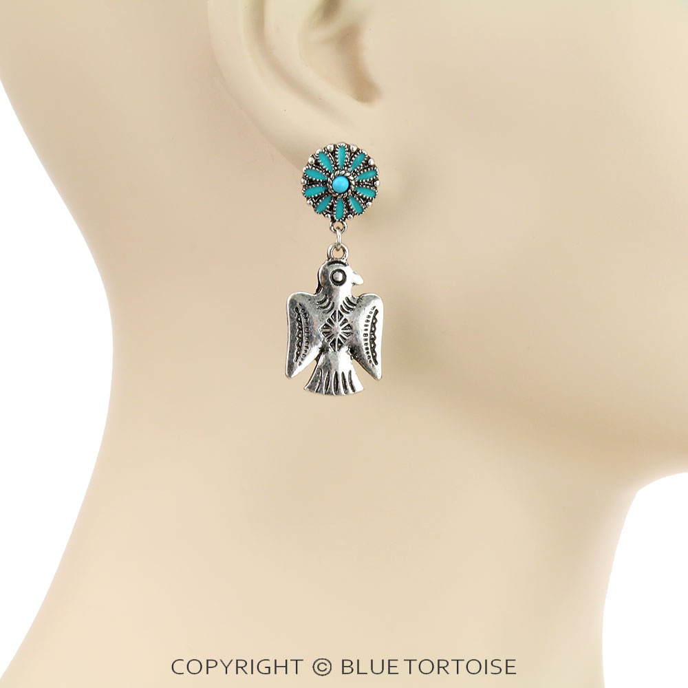 Western Thunderbird Stud Earrings - Image 2
