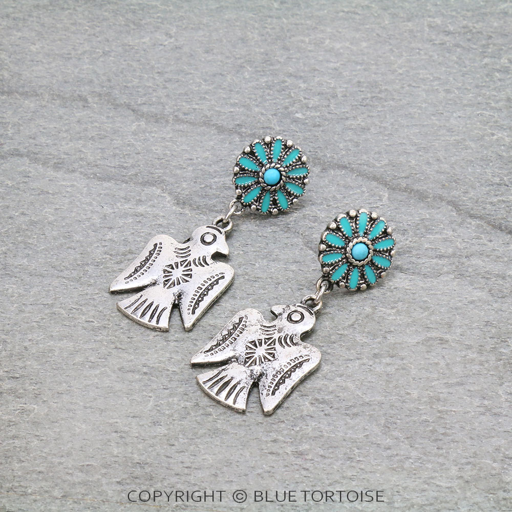 Western Thunderbird Stud Earrings