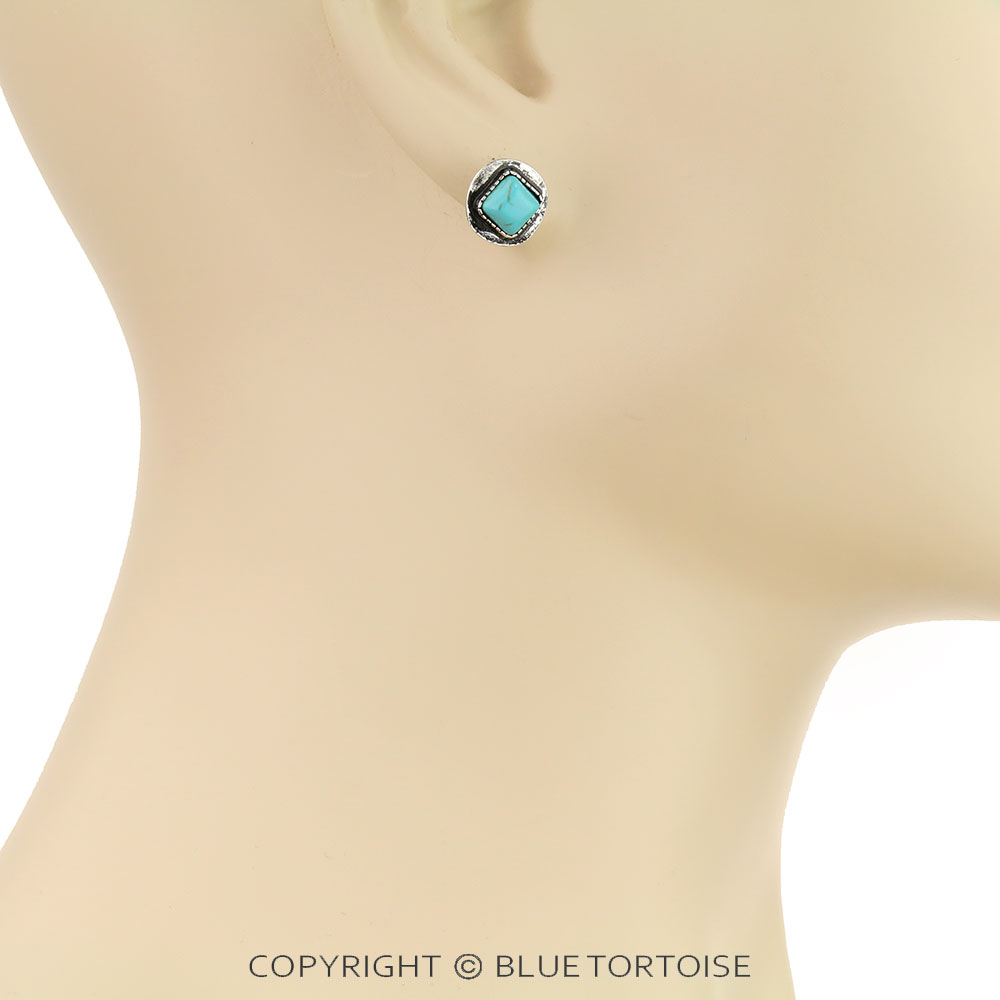 6 Pair Dainty Western Stud Earring Set - Image 3
