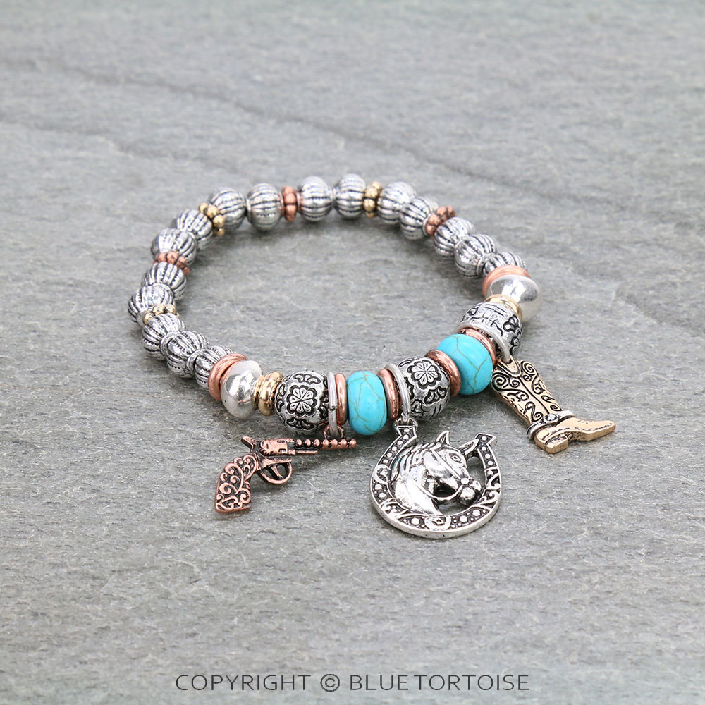 Western Horse Stretch Bracelet