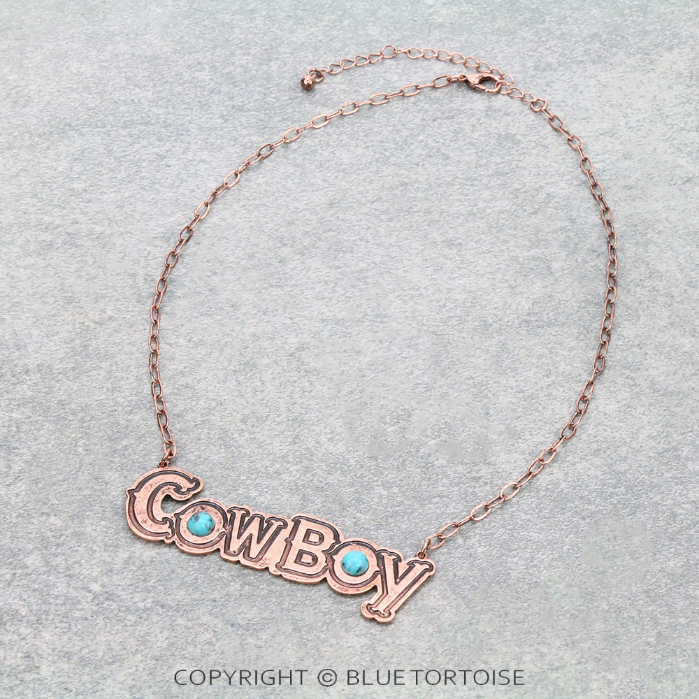 CowBoy Chain Necklace