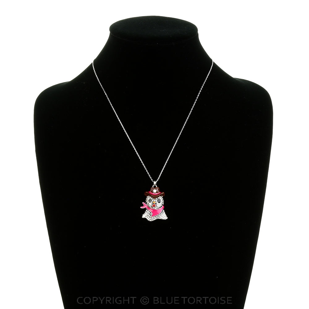 Western Cowboy Chicken Necklace - Image 2