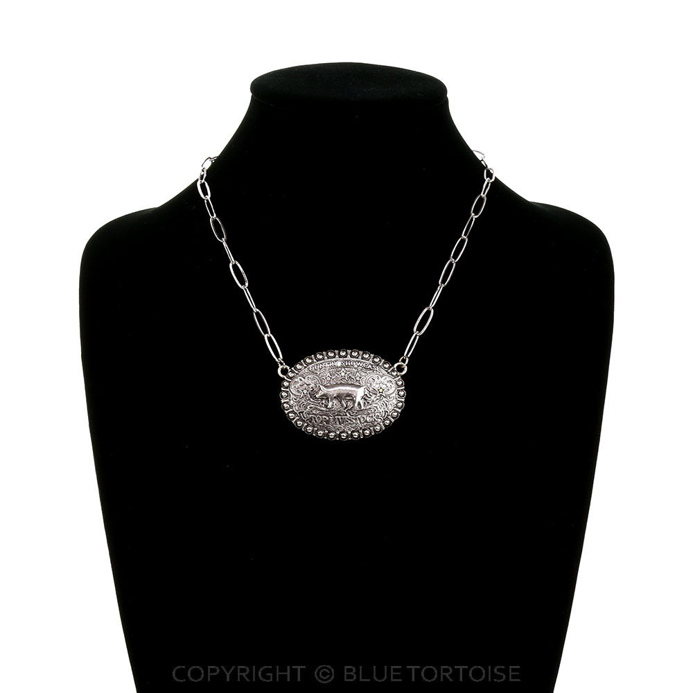 Western Top Live Stock Necklace - Image 2