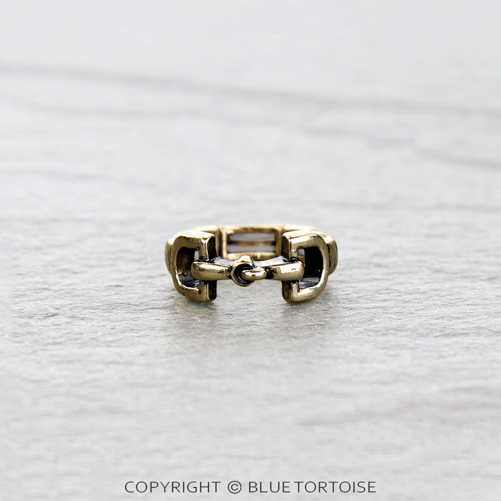 Western Horsebit Stretch Ring