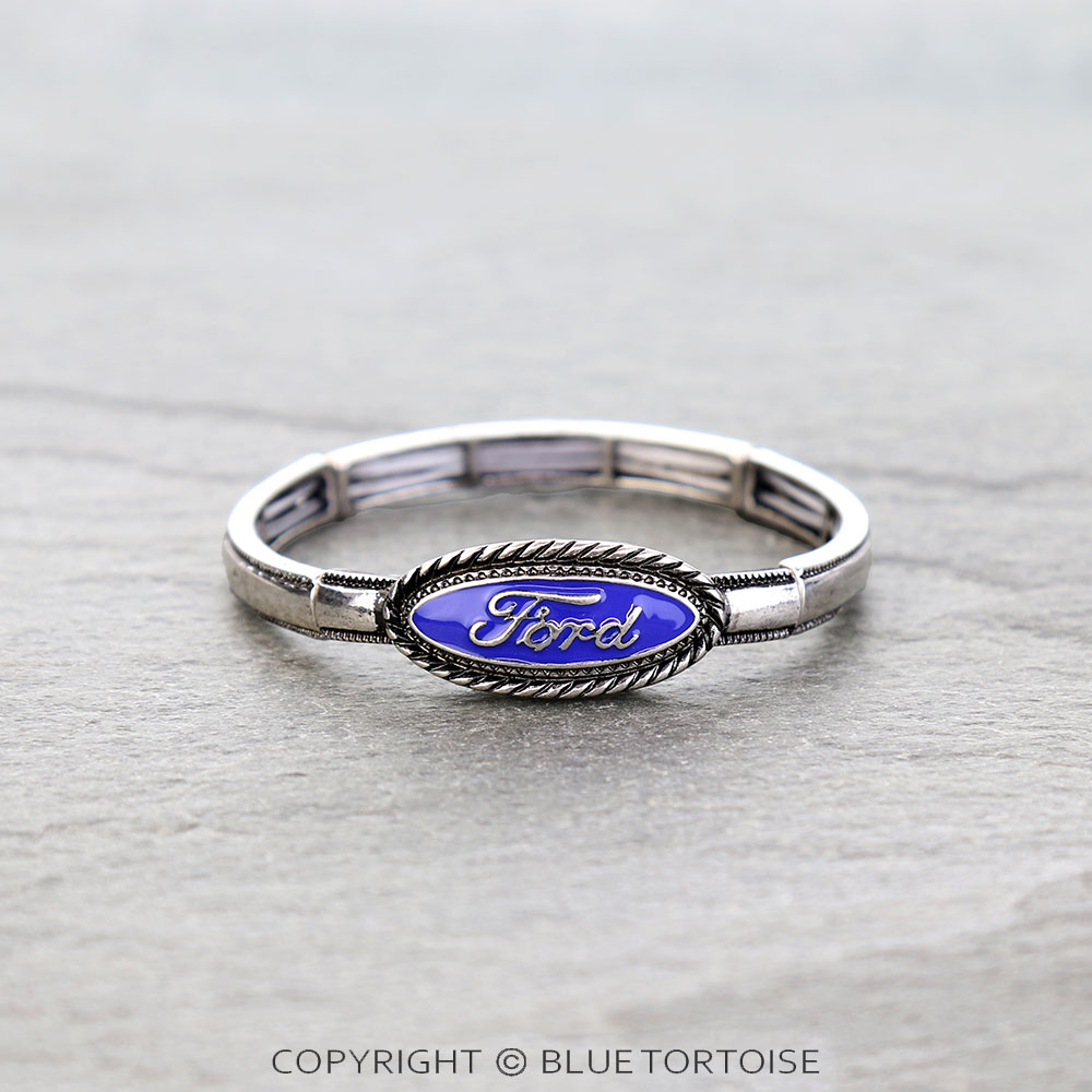 Western Car Logo Stretch Bracelet