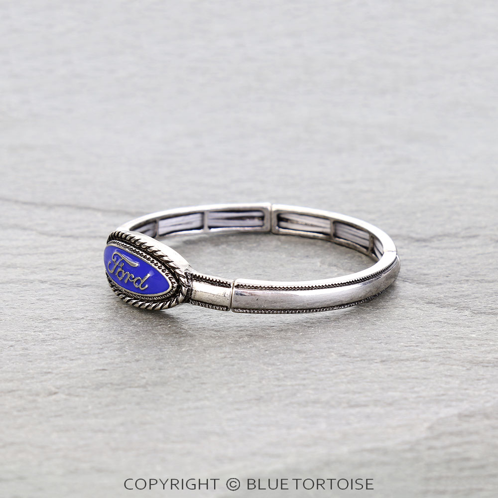 Western Car Logo Stretch Bracelet - Image 2