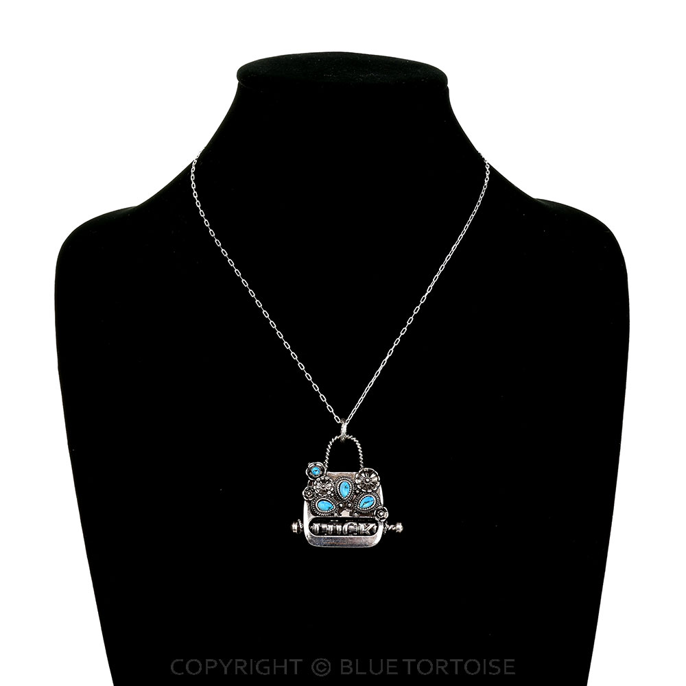 Rotating Luck Pendant Necklace - Image 2