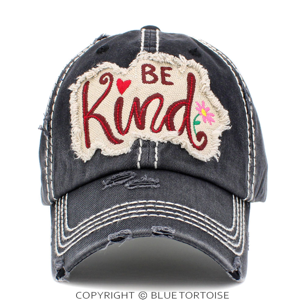 "Be Kind" Washed Vintage Ball Cap
