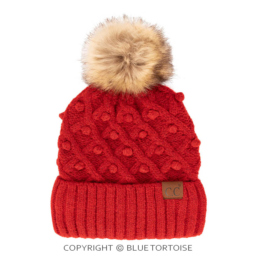 C.C Bobble Beanie Pom Hat