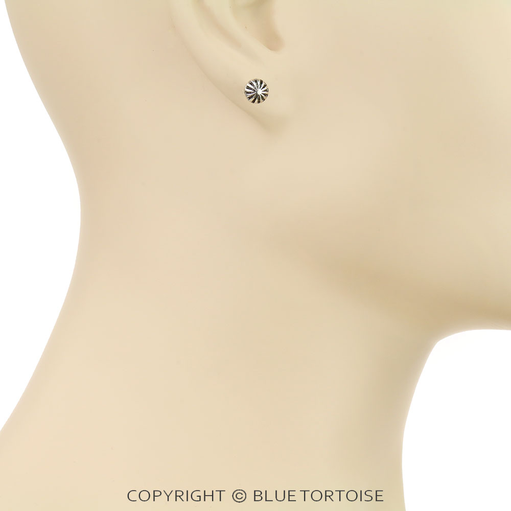 3 Pair Western Cross Earring Set - Image 4
