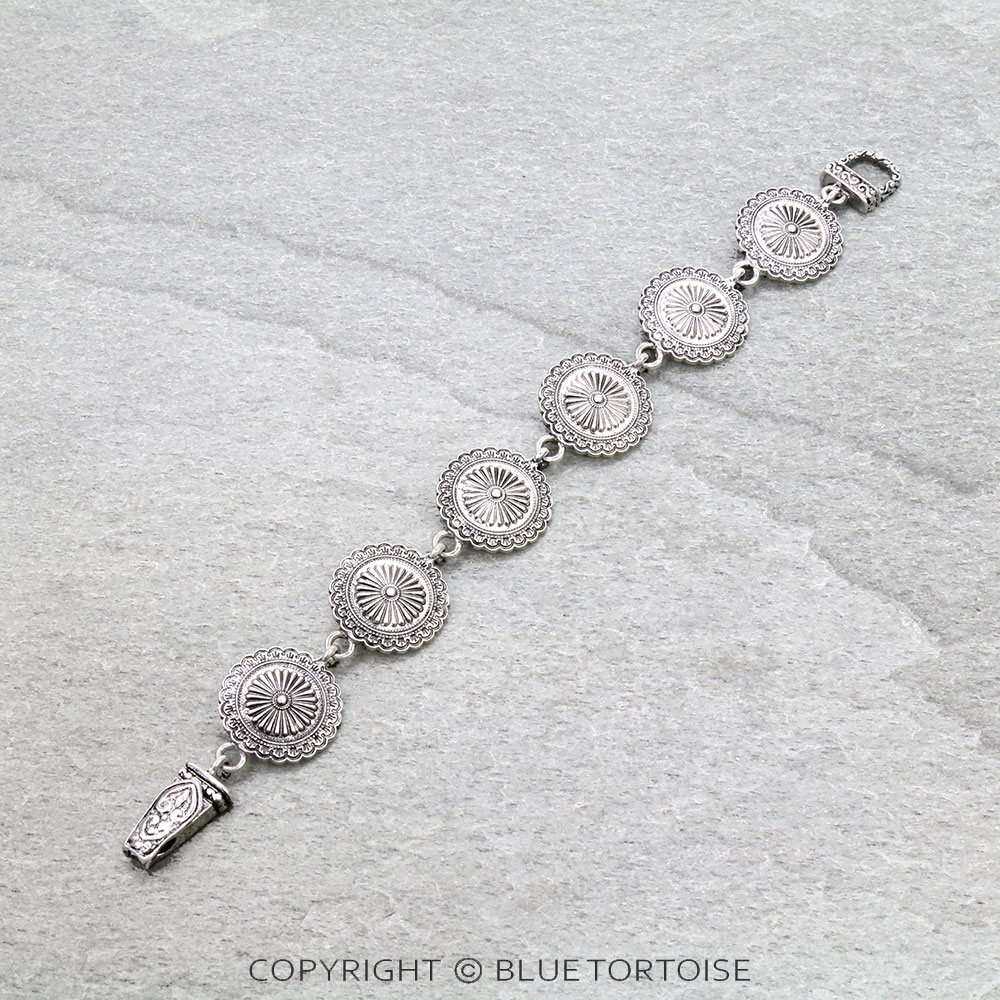 Western Concho Magnetic Bracelet - Image 2