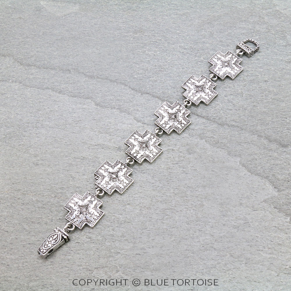 Western Cross Magnetic Bracelet - Image 2