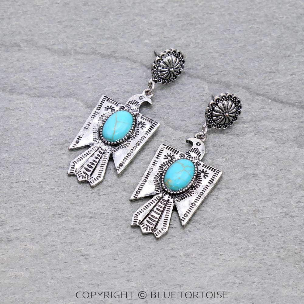 Western Thunderbird Stud Earrings