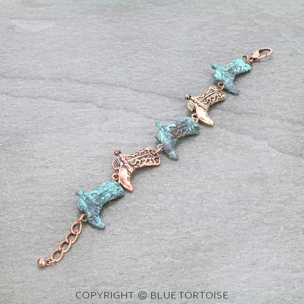 Western Boot Link Bracelet - Image 2