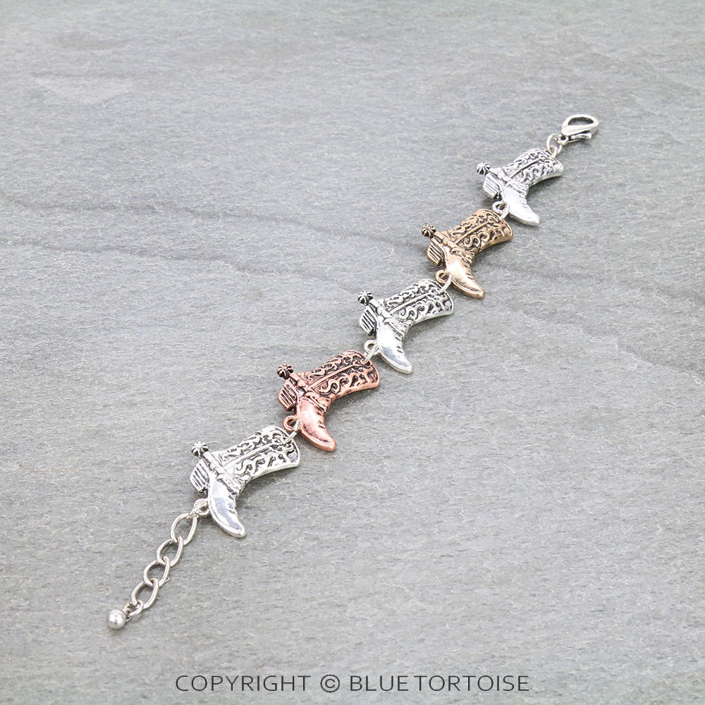 Western Boot Link Bracelet - Image 2