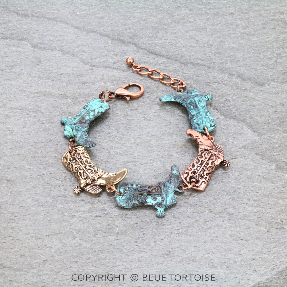 Western Boot Link Bracelet