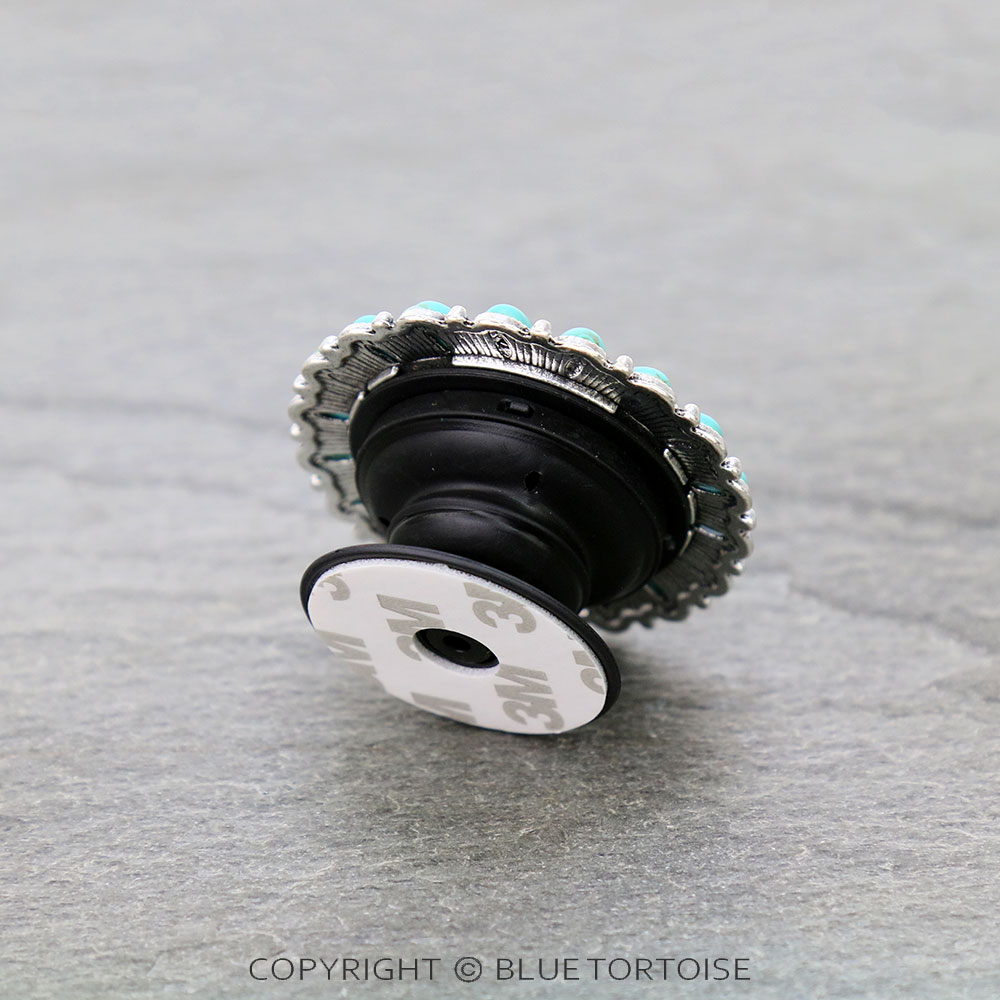 Western Concho Stone Phone Grip and Stand - Image 3