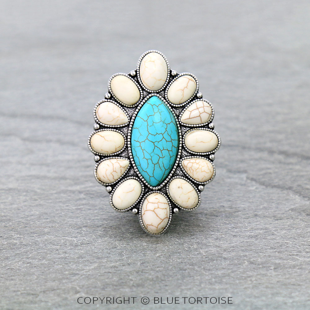 Western Concho Stone Phone Grip and Stand