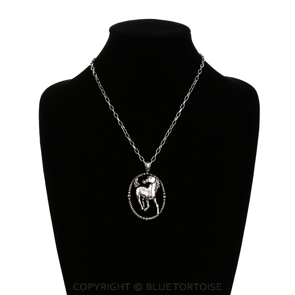 Western Horse Theme Necklace - Image 2