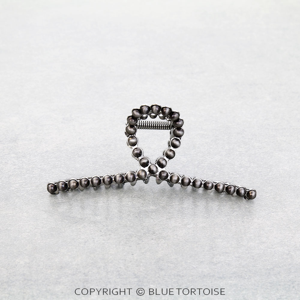 4.5" Western Navajo Style Bead Hair Claw Clip