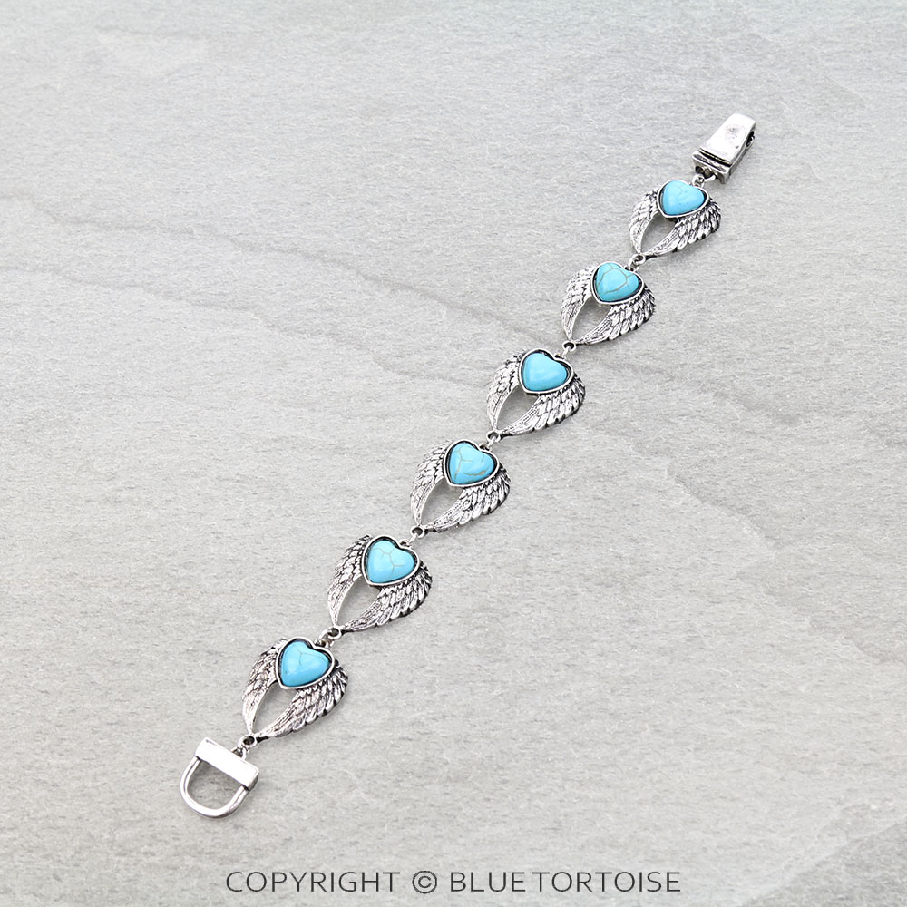 Western Angel Wing Magnetic Bracelet - Image 2
