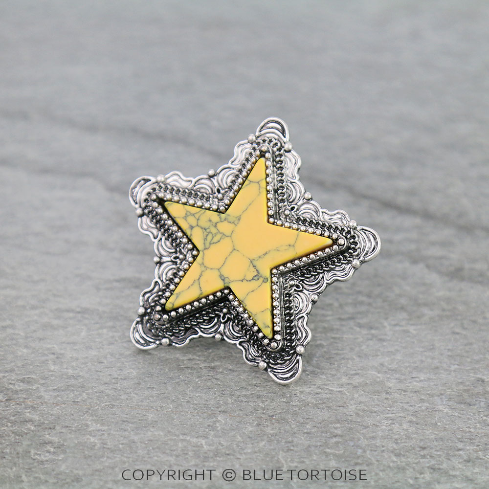 Star Stone Stretch Ring