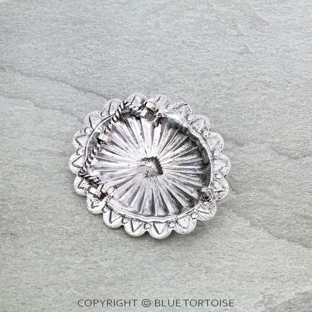 Western Concho Belt Buckle - Image 2