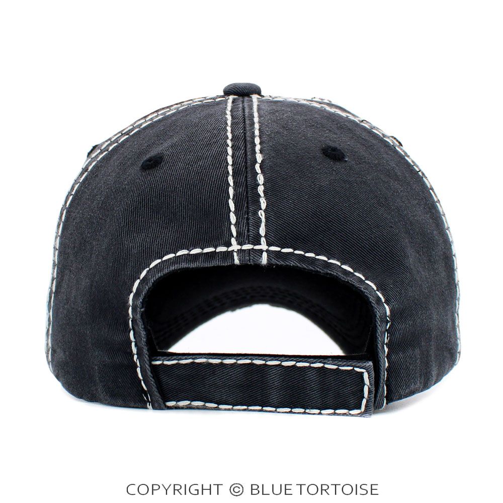 "Howdy" Washed Vintage Ball Cap - Image 3
