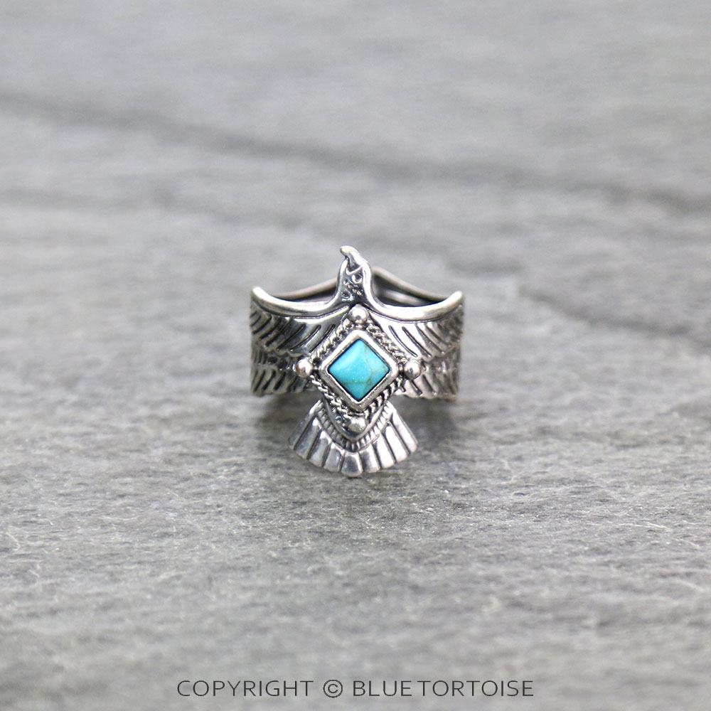 Western Thunderbird Cuff Ring