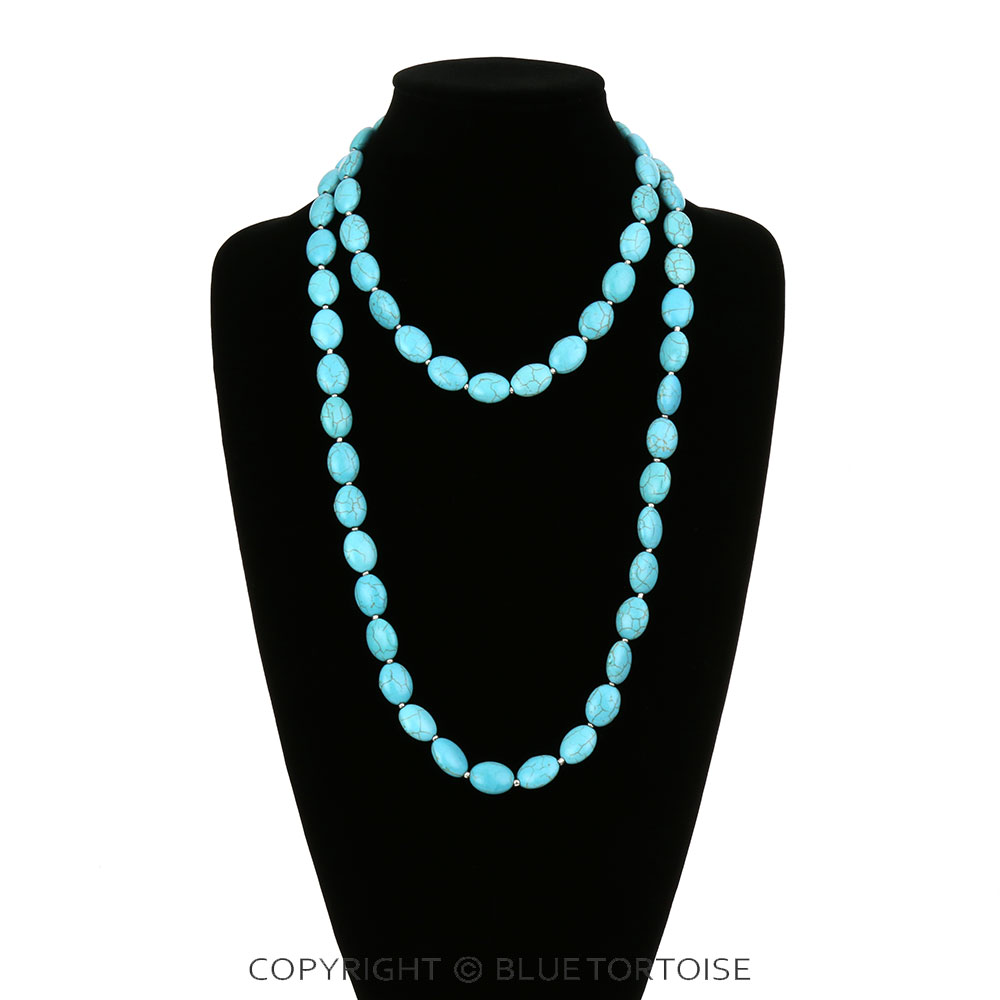 Stone Bead Necklace - Image 2