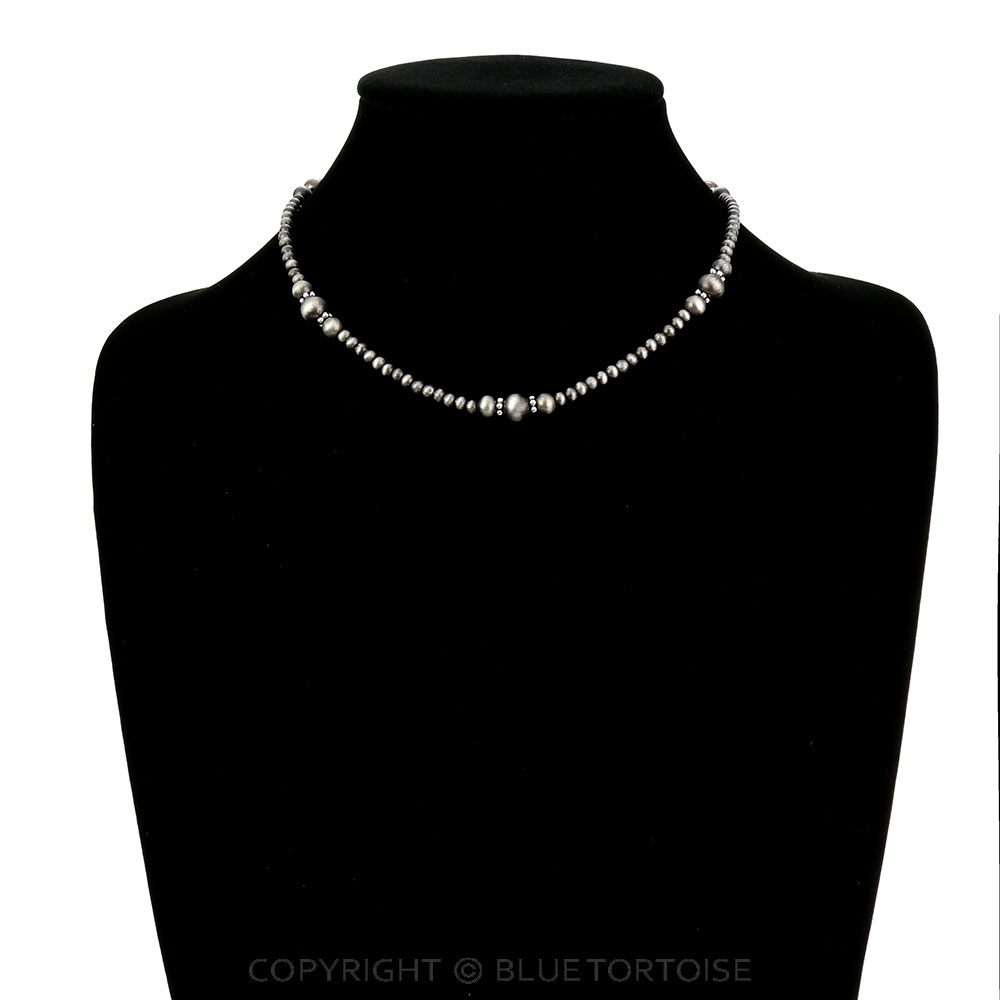 Navajo Style Pearl Necklace - Image 2
