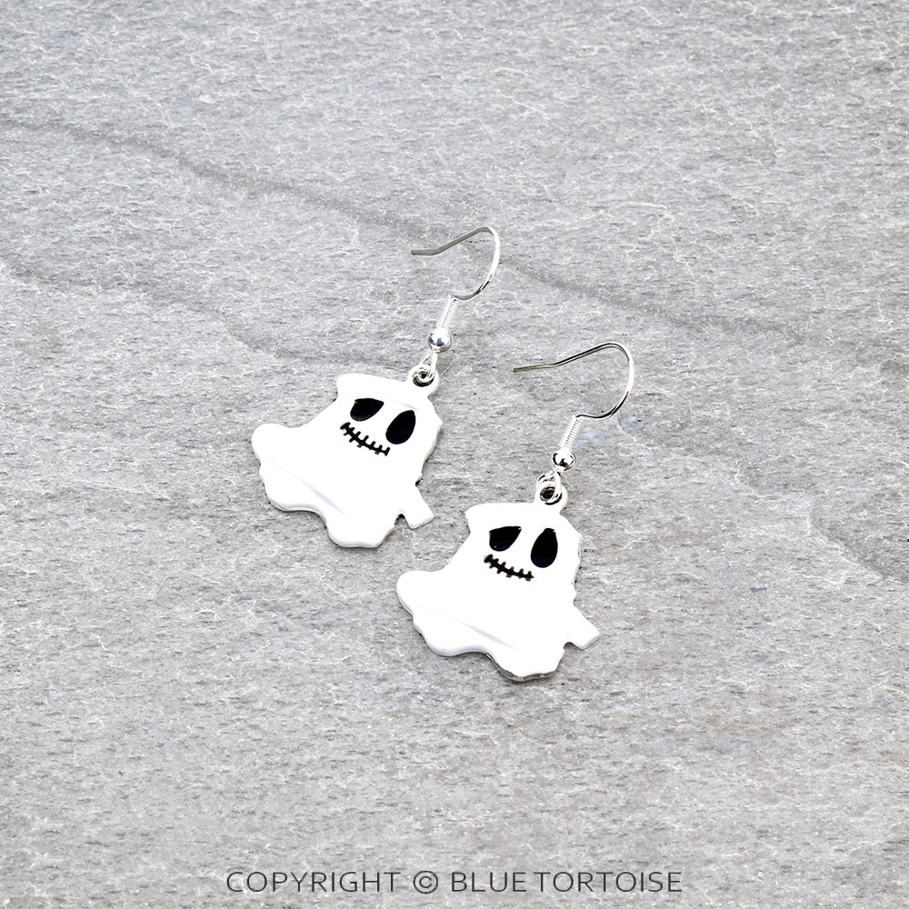 Halloween Mummy Ghost Dangle Earrings
