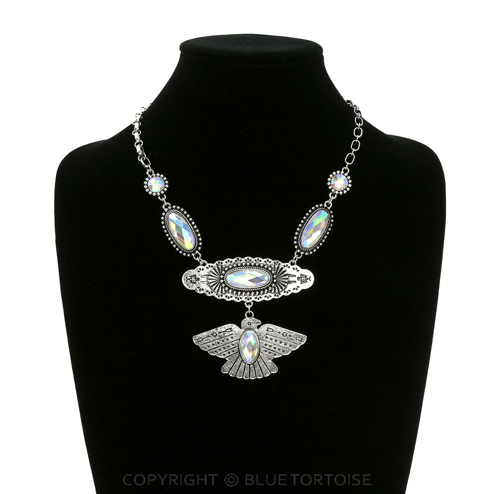 Western Thunderbird with Stone Necklace - Image 2