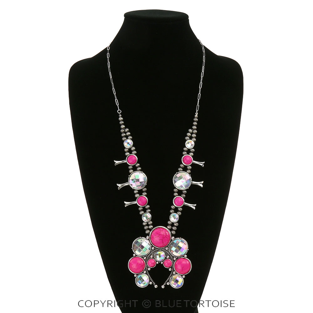 Cosmic Squash Blossom Necklace - Image 2