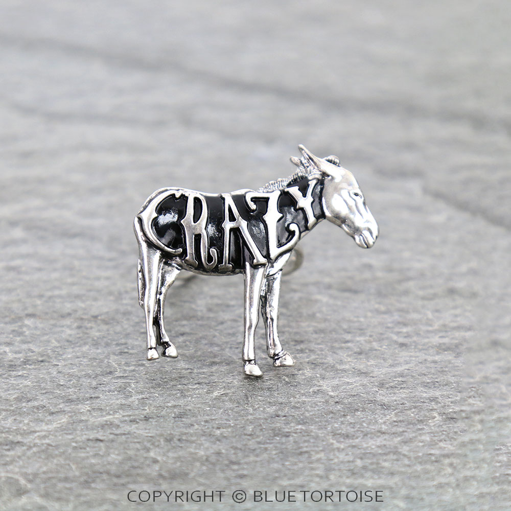 3D "CRAZY" Donkey Cuff Ring