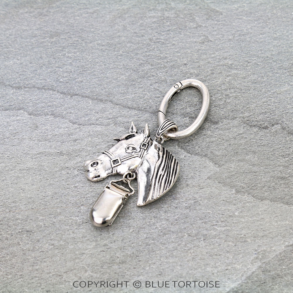 Western Horse Head Hat Clip