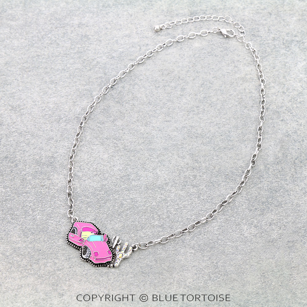 Western Car Stone Necklace