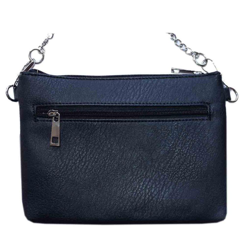 Faux Leather Horse Crossbody Bag - Image 2