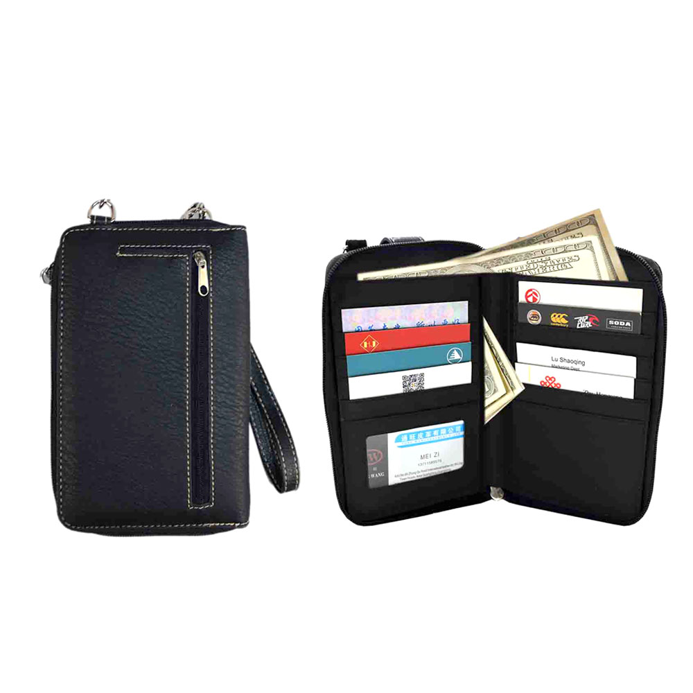 Bible Verse "Matthew 19:26" Cellphone Purse, Small Crossbody Bag with Removable Strap - Image 2
