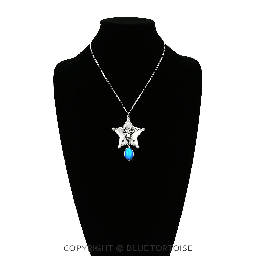 Western Special Ranger with Buffalo Pendant Necklace - Image 2