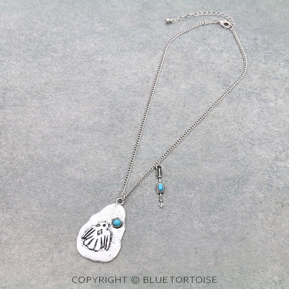 Western Thunderbird Pendant Necklace